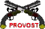 Crossed pistols logo
