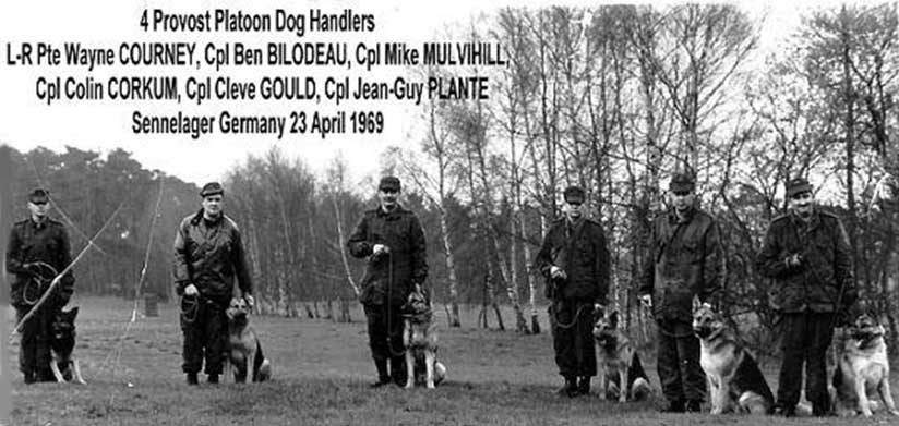 Photo of Provost Dog Handlers