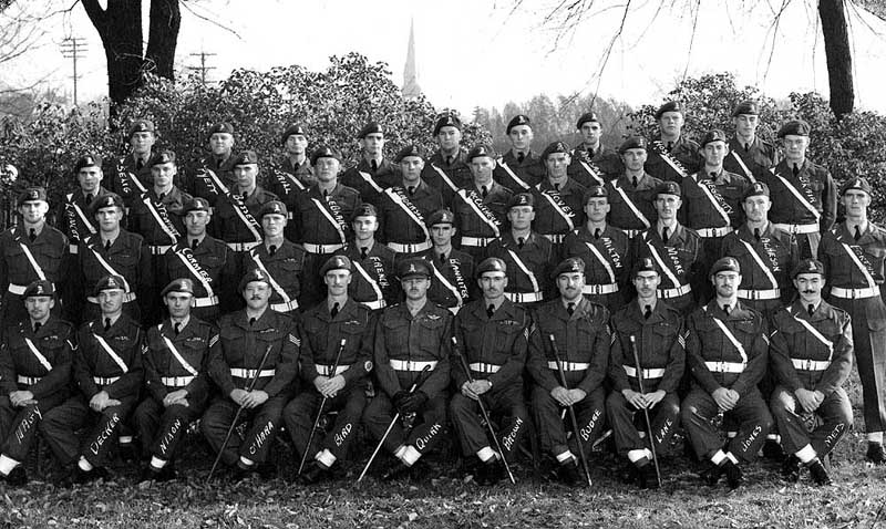 members of NDHQ Security Guard 1948/49.