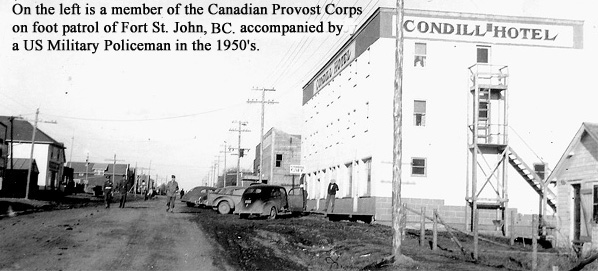 Photo-05 of the building of the Peace River Bridge on the NWHS.