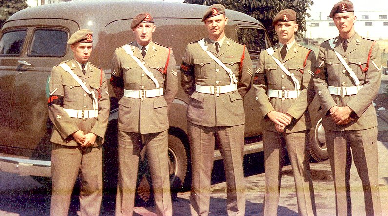 Members of Vancouver Provost Detachment -50/51.