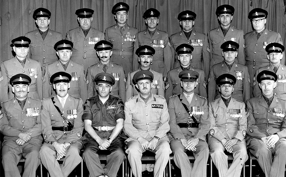 Photo of the staff of #1FDB, Soest, Germany - 1962.