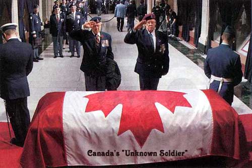 Unknown Soldier remains.